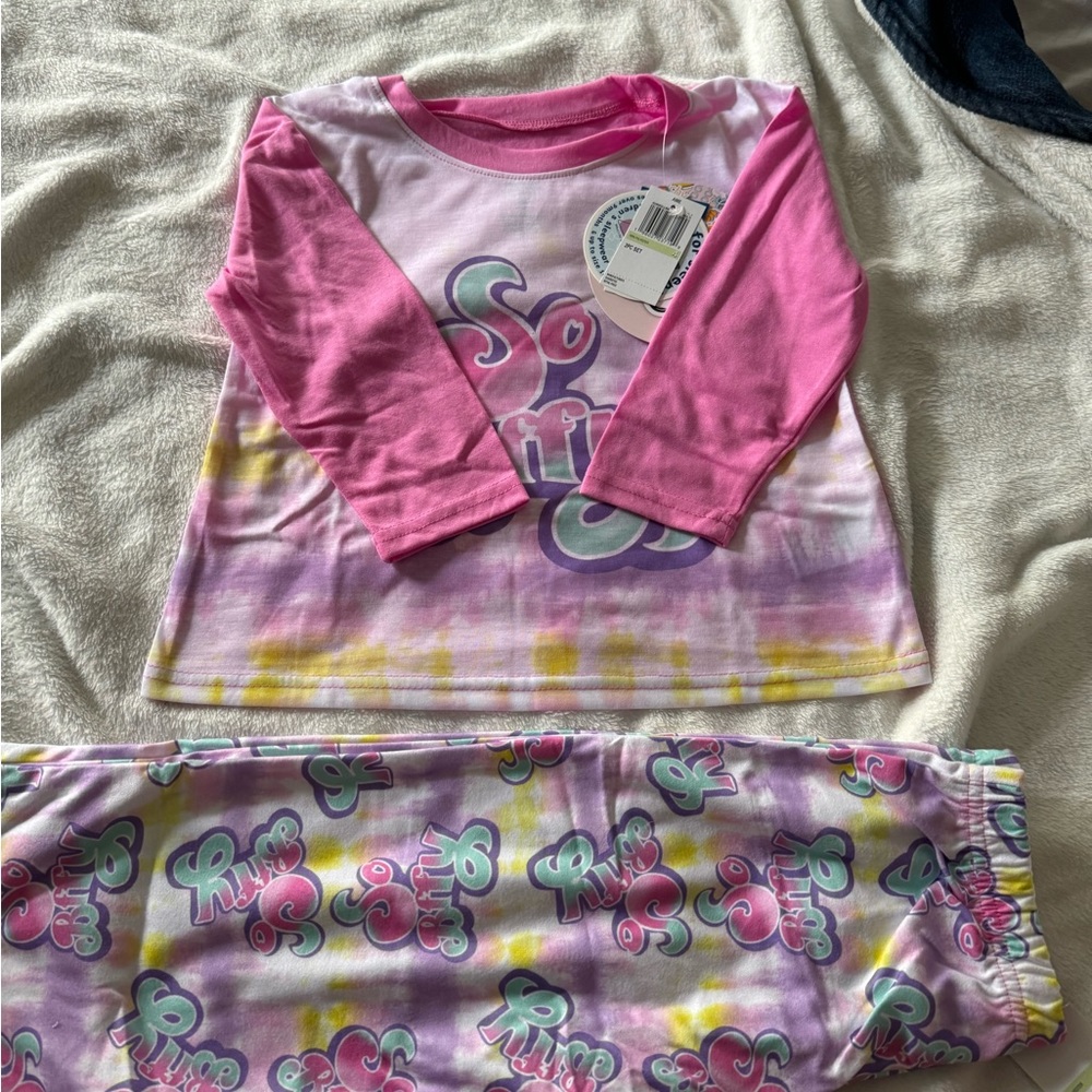 Brand new macys pajamas , never worn this one is a 2 piece for girls all Macys
